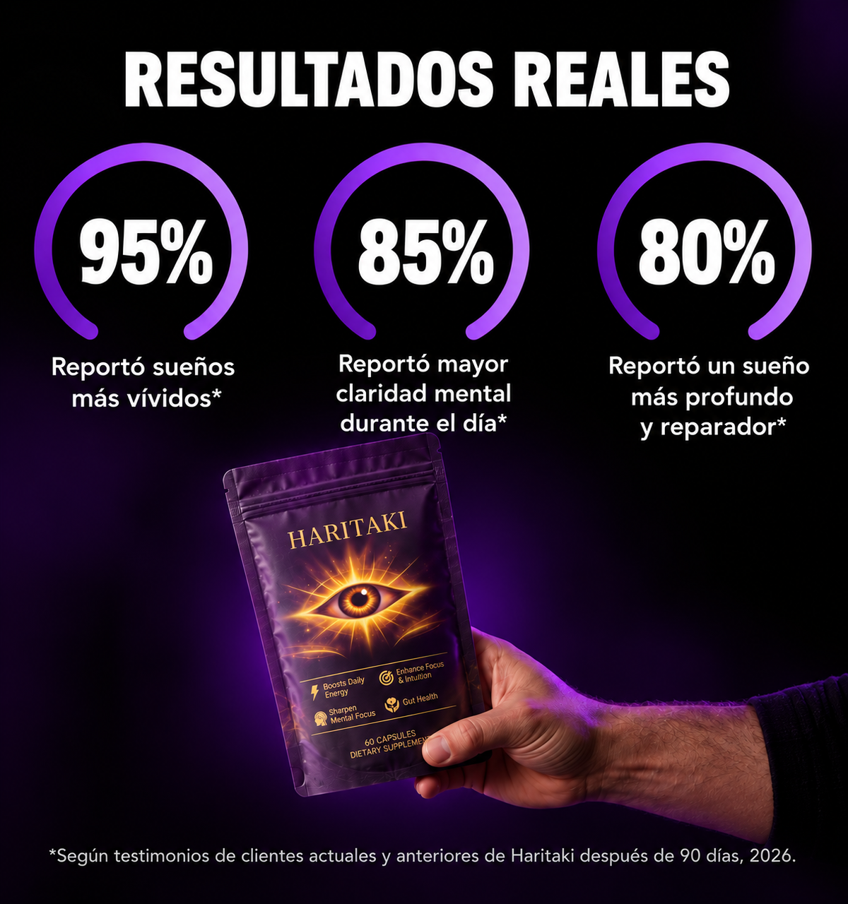 Haritaki en Cápsulas. Activa tu tercer ojo.